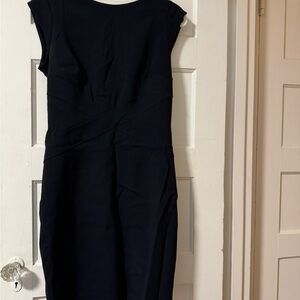 Reiss Midnight Blue Midi Dress